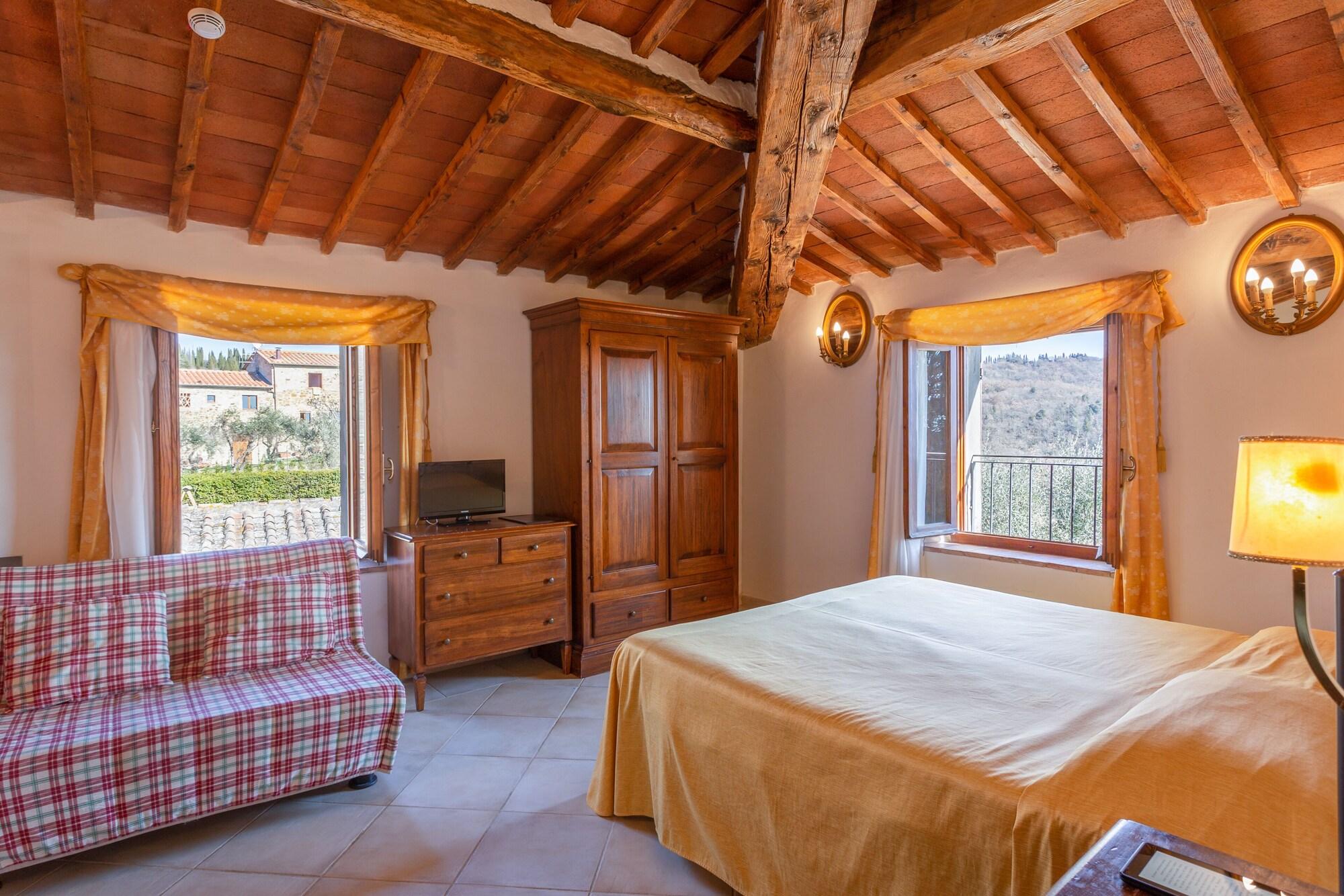 Villa Casafrassi -Only Adults Castellina in Chianti Dış mekan fotoğraf
